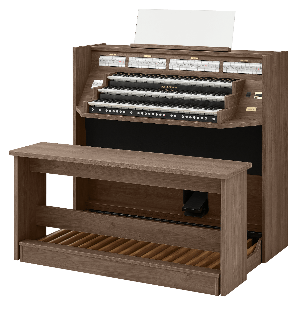 Johannus Studio 360 nautilus teak