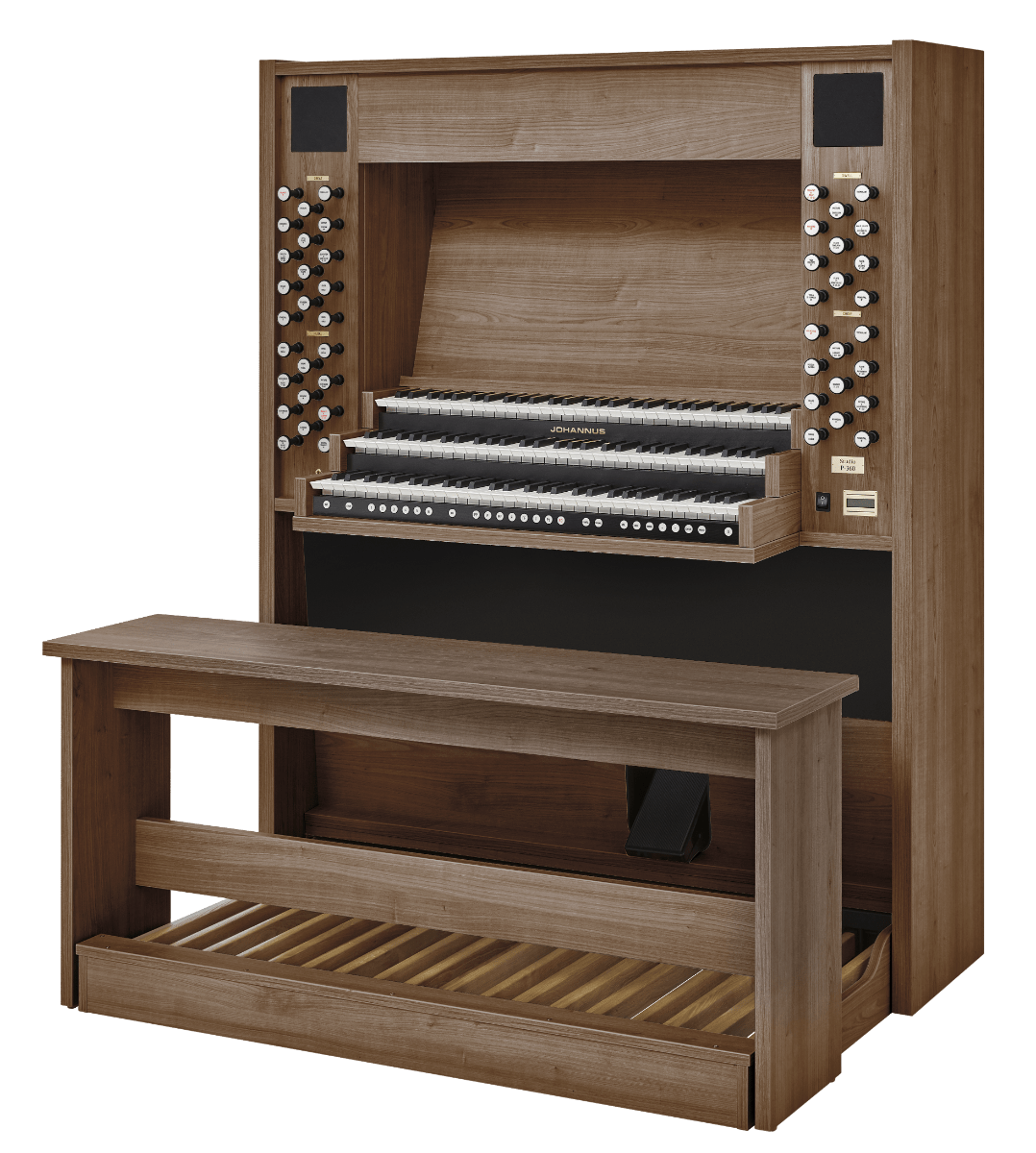 Johannus Studio P-360 nautilus teak afbeelding