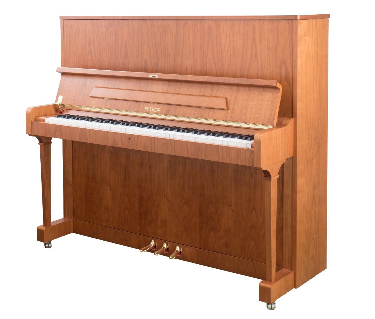 Petrof P 125 F1 6217 messing piano