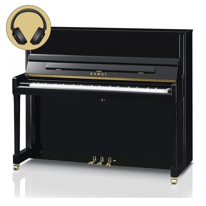 Kawai K-300 ATX4 E/P messing silent piano afbeelding
