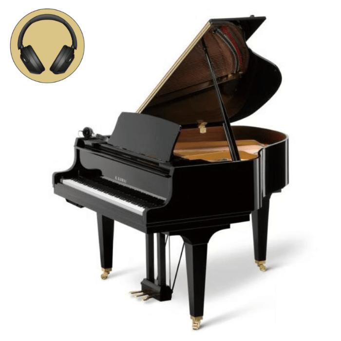 Kawai GL-10 ATX4 E/P messing silent vleugel afbeelding