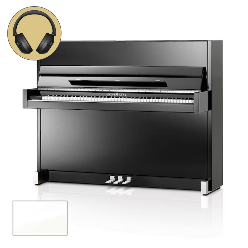 Schimmel Classic C116 M Twintone WP chroom silent piano