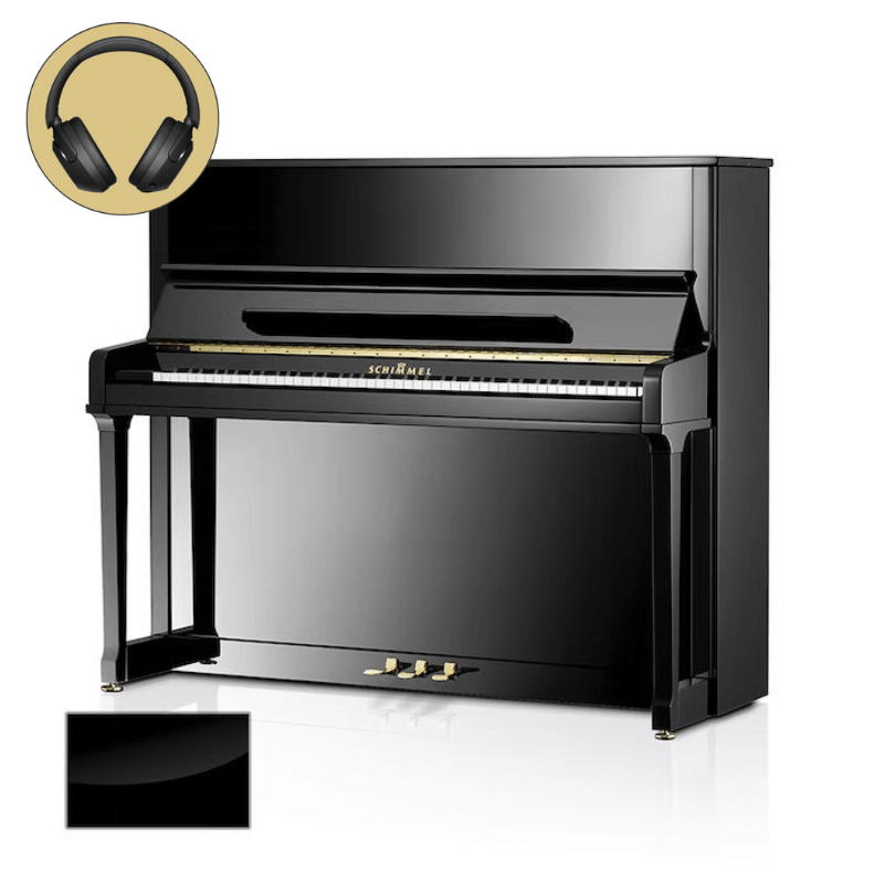 Schimmel Classic C126 T TwinTone SP messing silent piano