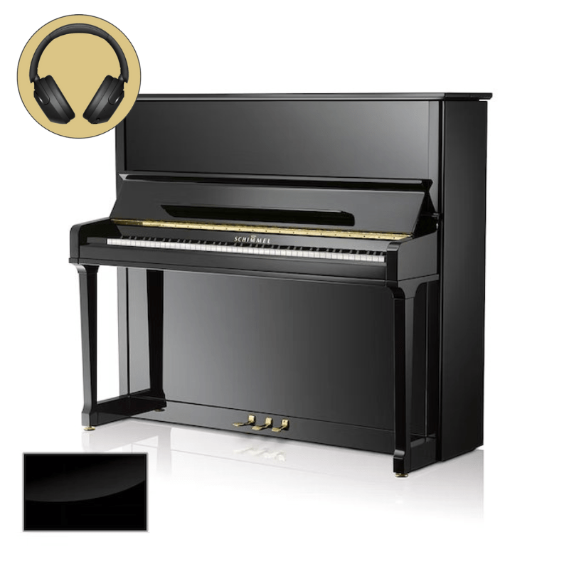 Schimmel Konzert K132 T TwinTone SP messing silent piano