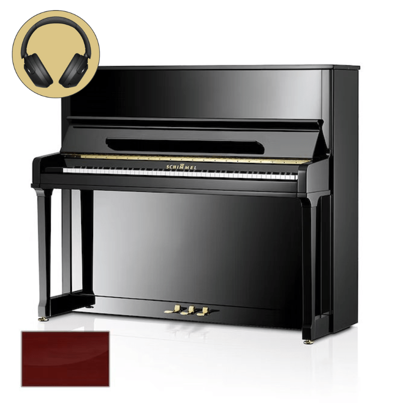 Schimmel Classic C126 T TwinTone MP messing silent piano