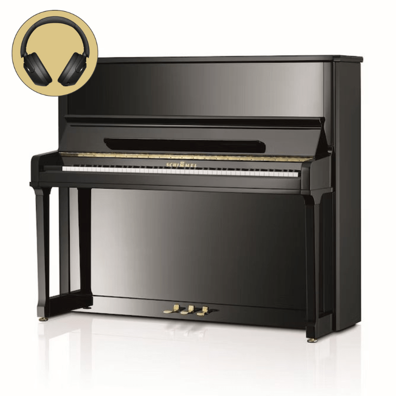 Schimmel Classic C130 T TwinTone SP messing silent piano