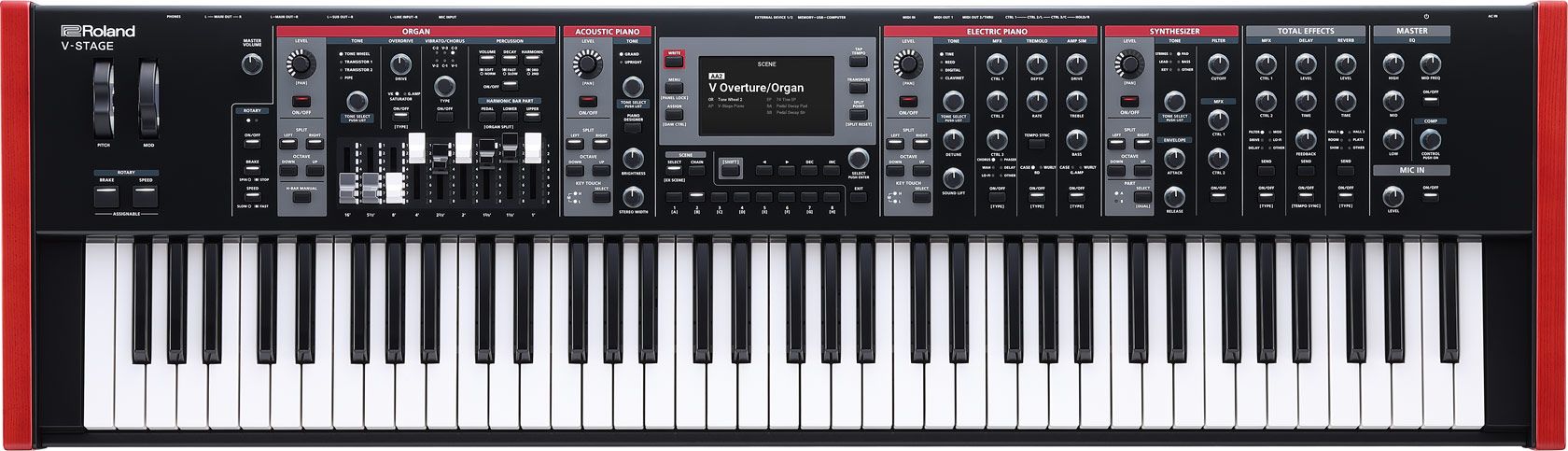 Roland V-stage 76 B stage keyboard afbeelding