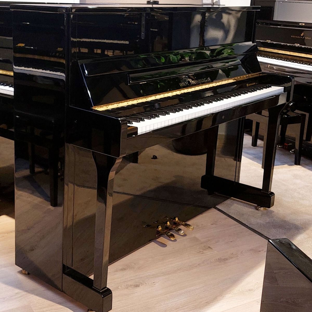 Wilh. Steinberg C6 PE messing piano 172527-4069 afbeelding