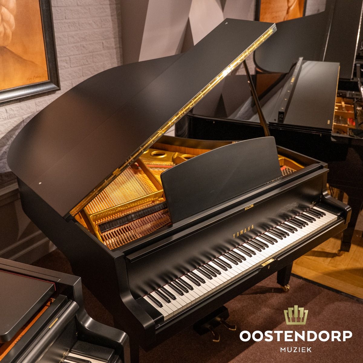 Yamaha G1 B messing vleugel 670203-4133 afbeelding
