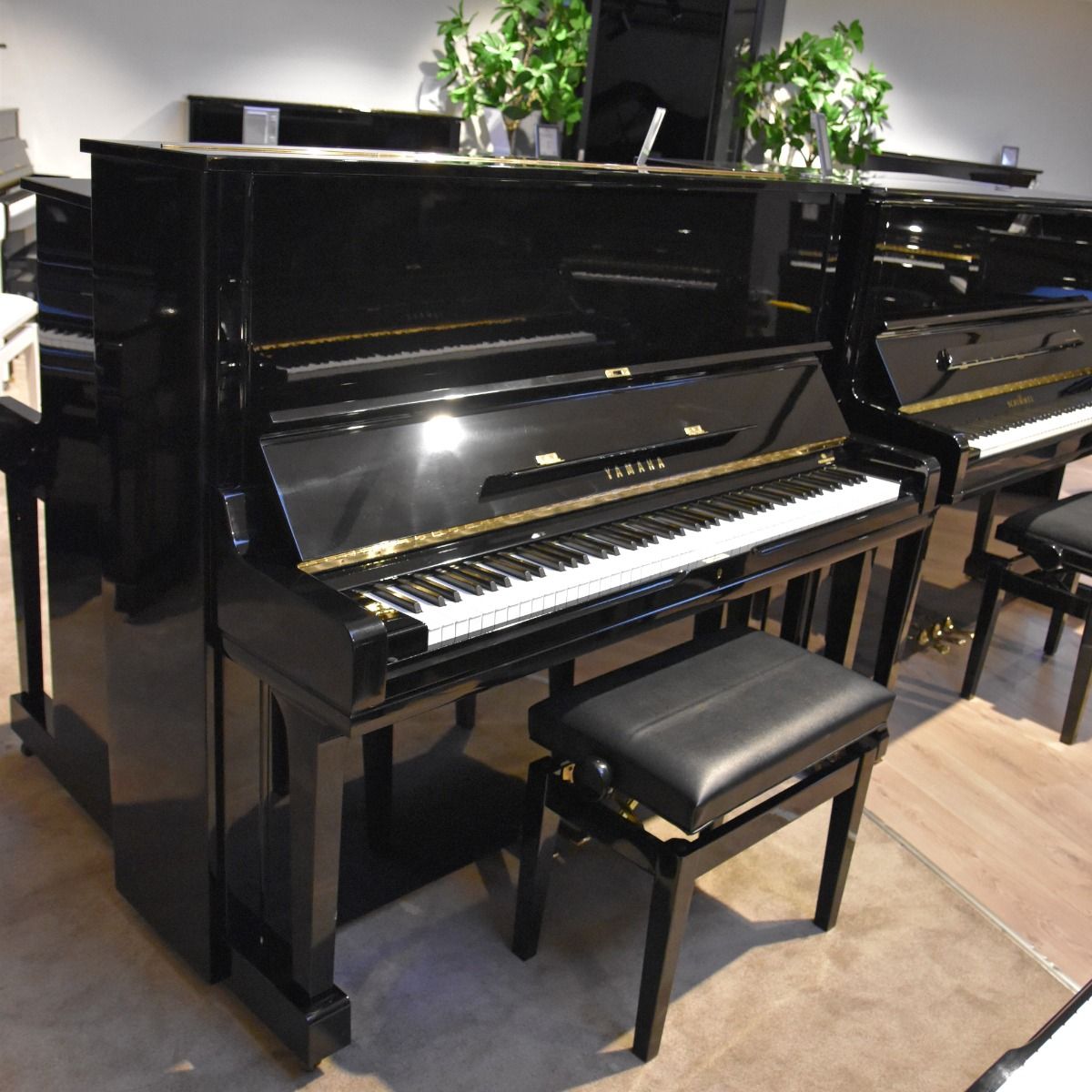 Yamaha U3A PE messing piano 3758294-3263 afbeelding