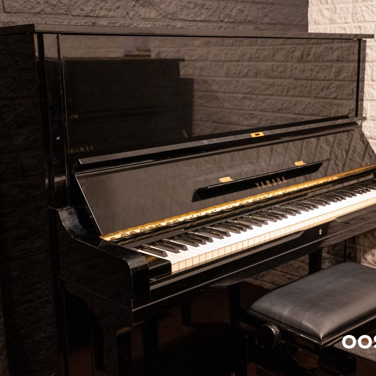 Yamaha U3H PE messing piano 1580723-1136