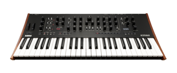 NAMM 2018 Korg Prologue synthesizer, mixer en PA-system