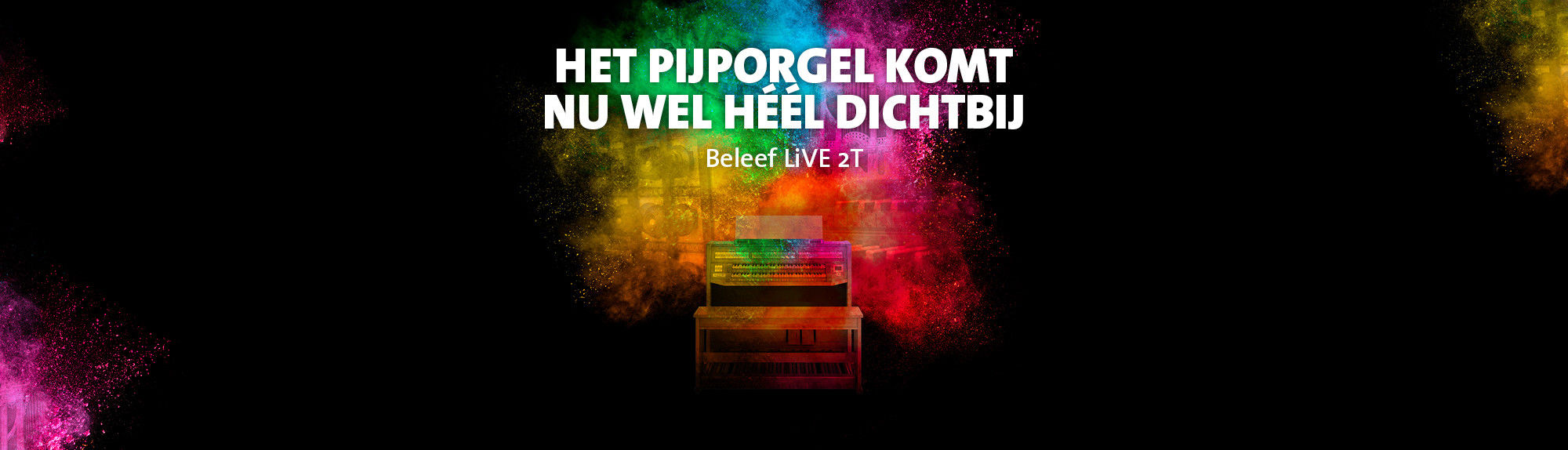 Bekijk, beluister en beleef de Johannus LiVE 2T!