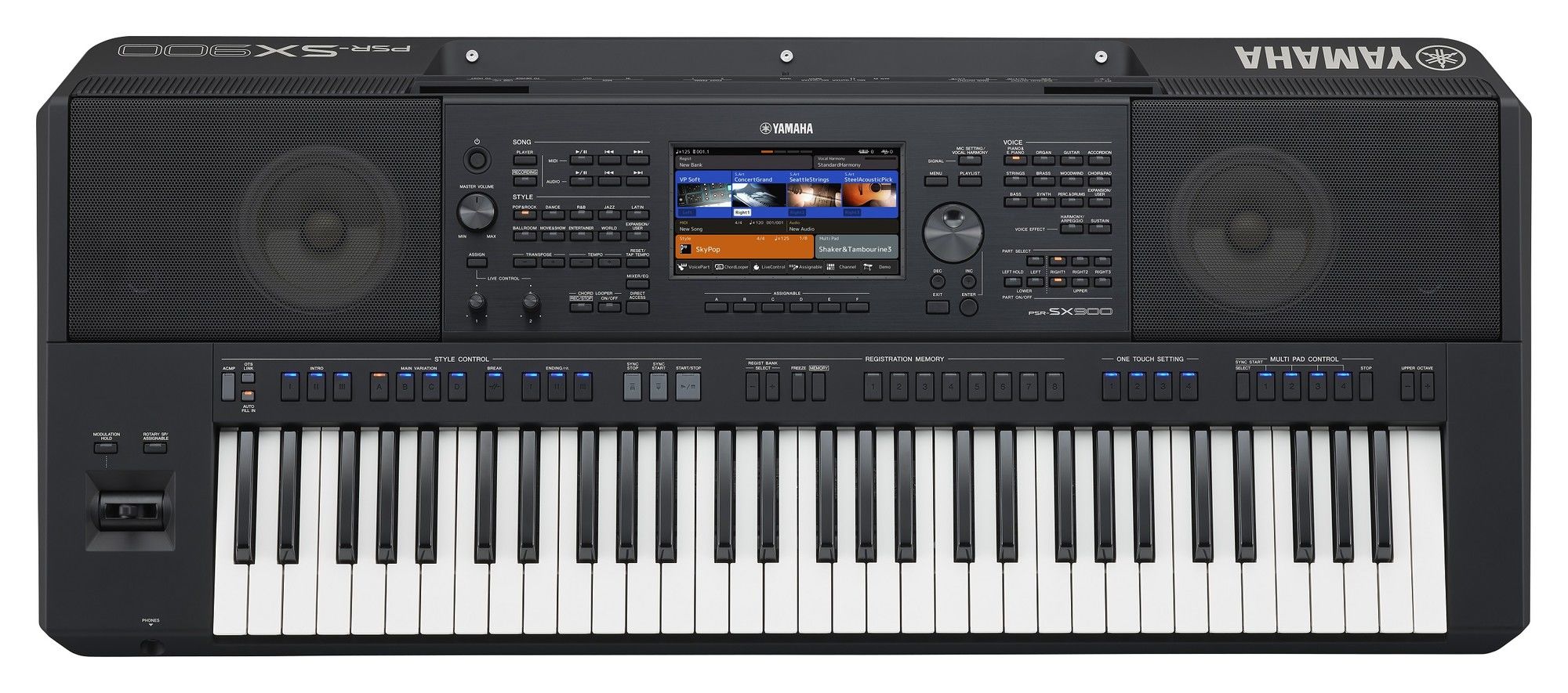 Yamaha PSR-SX700 en SX900 workstation keyboards