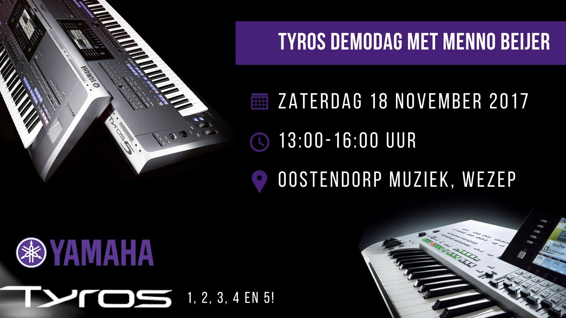 18-11: Tyros Occasion Demodag met Menno Beijer