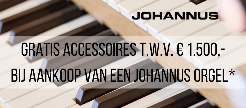 Actie: Johannus orgels