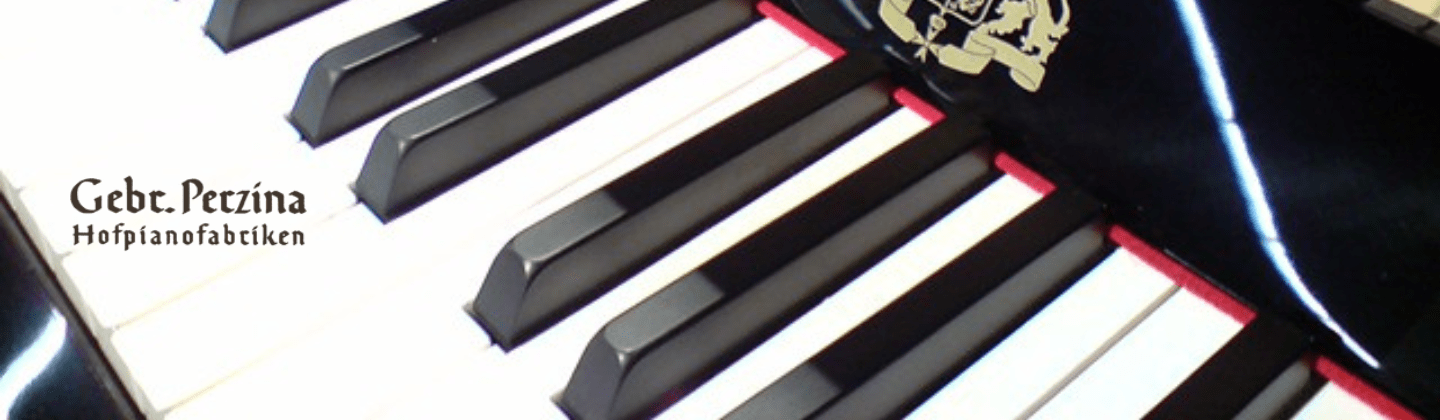 Perzina piano banner